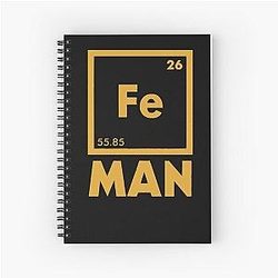 Iron Man Science Notebook