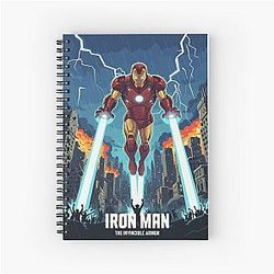 Iron Man Notebook