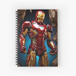 Iron Man the Animated Notebook