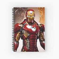Iron Man the Animated Series Spiral Notebook