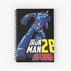 Iron Man Spiral Notebook