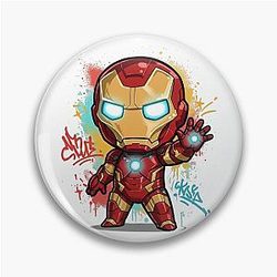 Cute Iron Man Pin