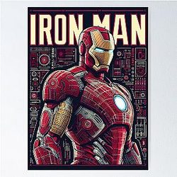 Tony Stark Iron Man Poster