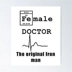 Female Doctor Ironman Poster