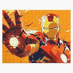 Iron Man Orange Hue Puzzle