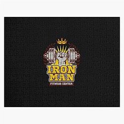 Iron Man Fitness Hoodie Jigsaw Puzzle