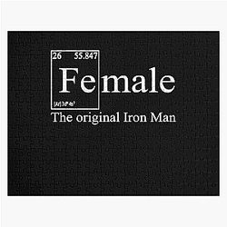 Female The Original Iron Man Jigsaw Puzzle