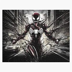 Iron Man corrupted by the parasite jigsaw puzzle