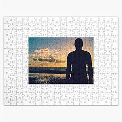 Iron Man Sunset Crosby Beach Jigsaw Puzzle