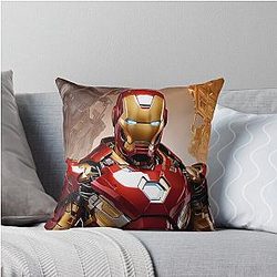 Iron Man Animated Series 2 Throw Pillow