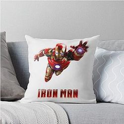 Iron Man Design Throw Pillow