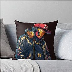 Iron man (Hood Style Remix) Throw Pillow