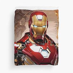 Iron Man the Animated Series Duvet Cover