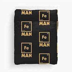 Iron Man Science Duvet Cover