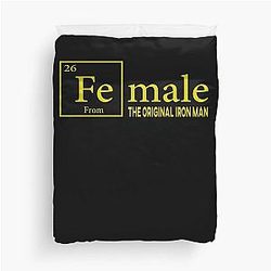 Female The Iron Man 1 Essential Duvet Cover