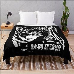 Tetsuo the iron man throw blanket