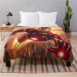 Iron Man Throw Blanket