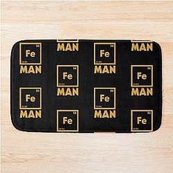 Iron Man Science Bath Mat