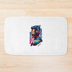 Charismatic Iron Man Bathroom Mat