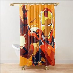 Iron Man Shower Curtain