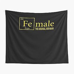 Female The Iron Man Tapestry