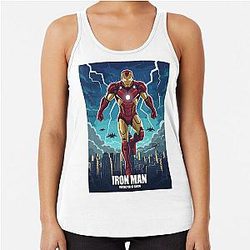 Iron Man Racerback Tank Top