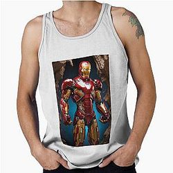 Iron Man Animated Series Tank Top