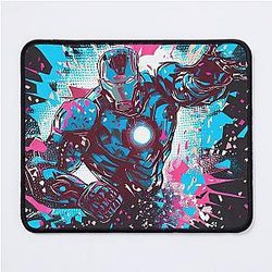 Original art the Iron Man Trash Polka Mouse Pad