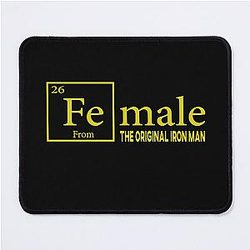 Female The Original Iron Man Mouse Pad