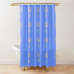 RB Isack Hadjar F1 2025 Shower Curtain