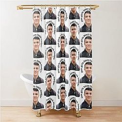 Hot girls love Ismael Hadjar Shower Curtain