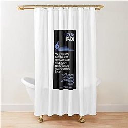 Mate, what's wrong with this engine again! - Isack Hadjar F1 Team Radio Shower Curtain