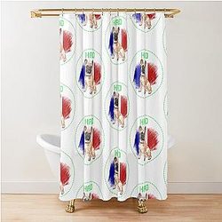 Dogs of the F1 World Shower Curtain Isack Hadjar