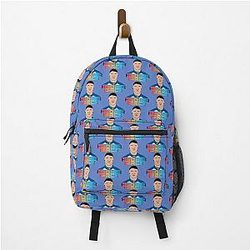 Isack Hadjar illustration Backpack