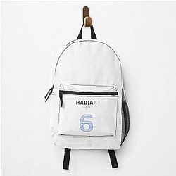 Isack Hadjar - Formula 1 Racing - Number 6 Backpack