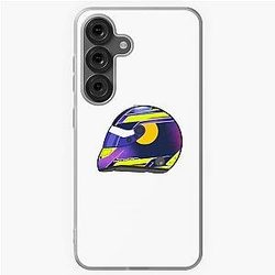 Isack Hadjar 2025 Purple Helmet Samsung Galaxy Case