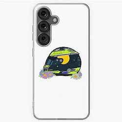 Isack Hadjar 2024 Helmet Samsung Galaxy Soft Case