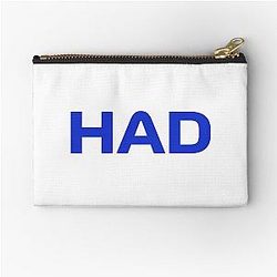 Isack Hadjar Initials Zipper Pouch