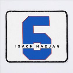 Isack Hadjar Formula 1 Racing Bulls Number 6 Mouse Pad