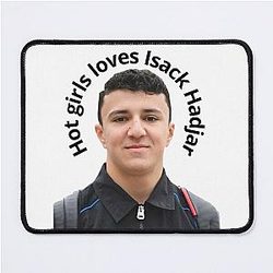 Hot girls love Isack Hadjar Mouse Pad