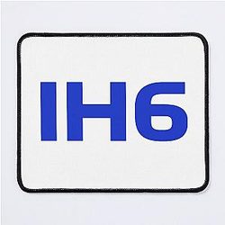 Isack Hadjar Initials Mouse Pad