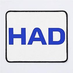Isack Hadjar Initials Mouse Pad