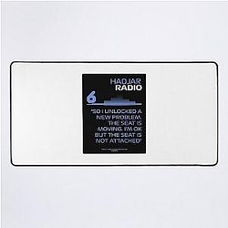 So I unlocked a new Isack Hadjar F1 Team Radio Mat