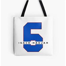 Isack Hadjar F1 Racing Bull Tote Bag