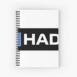 Isack Hadjar F1 Driver Spiral Notebook
