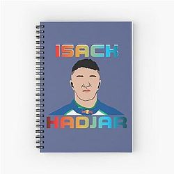 Isack Hadjar Spiral Notebook