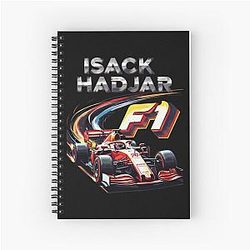 Isack Hadjar F notebook