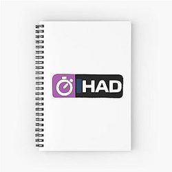 Isack Hadjar Fastest Lap Spiral Notebook