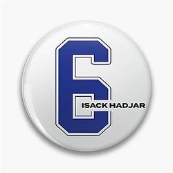 Isack Hadjar F1 Racing Bull Number 6 Pin
