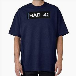 Formula 1 Isack Hadjar AlphaTauri TV Graphic Oversized T-Shirt